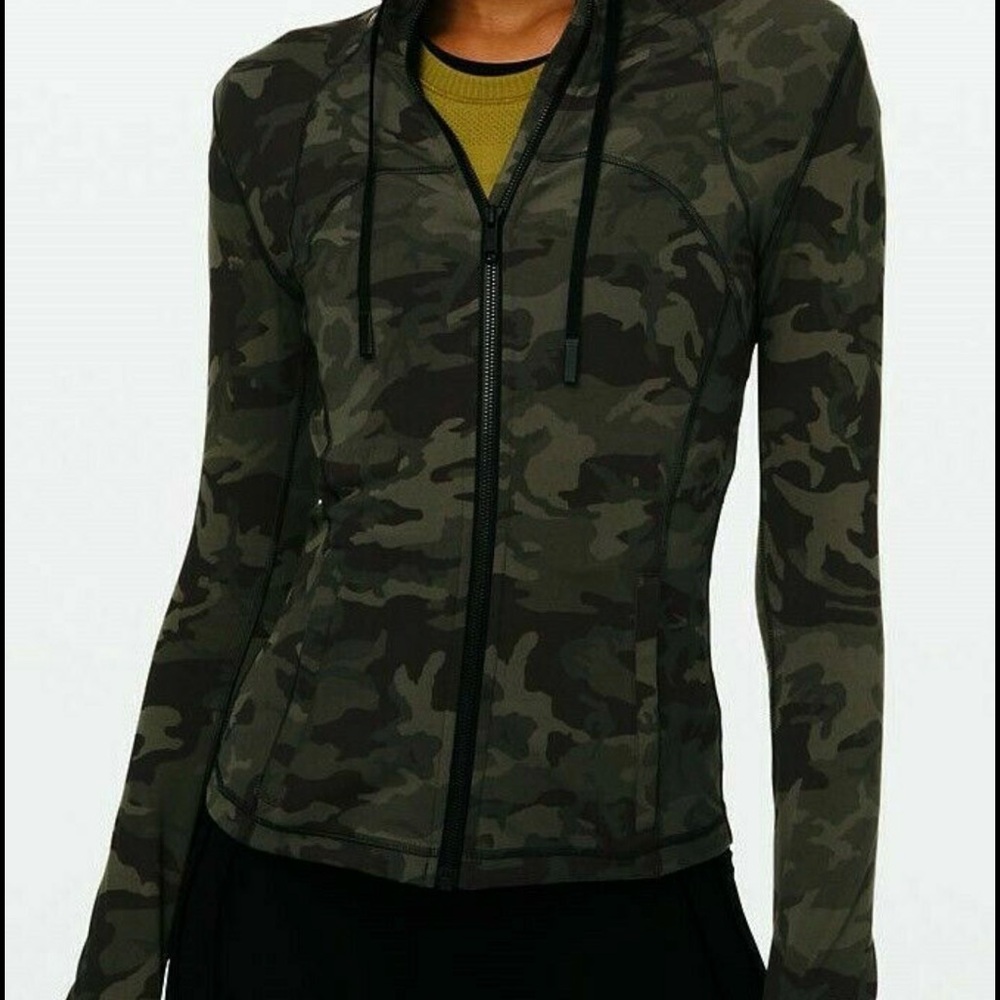 Lululemon define Camouflage jacket with hood
